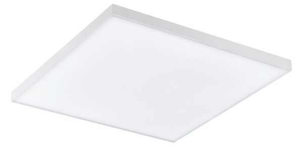 Plafoniera Moderna Turcona-Cct Alluminio Bianco Luce Led Integrato 10,8W