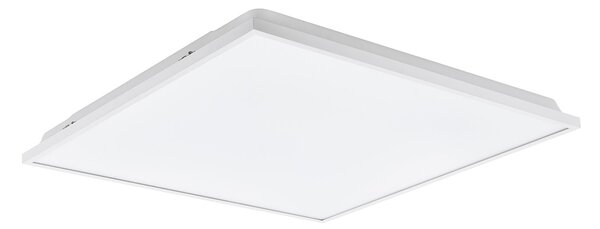 Plafoniera Contemporanea Urtebieta Acciaio Bianco Luce Led Integrato 32W Ip20