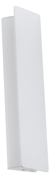 Applique Moderna Zubialde Alluminio Bianco Luce Led Integrato 12W
