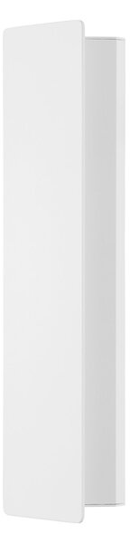 Applique Moderna Zubialde Alluminio Bianco Luce Led Integrato 12W