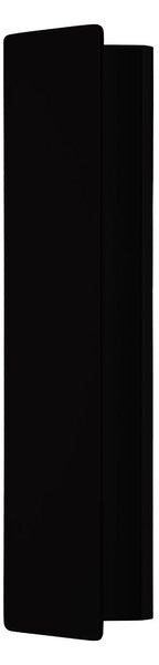 Applique Moderna Zubialde Alluminio Nero Luce Led Integrato 12W