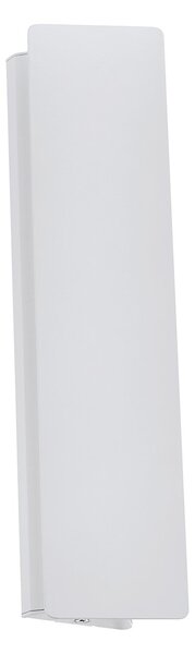 Applique Moderna Zubialde Alluminio Bianco Luce Led Integrato 12W