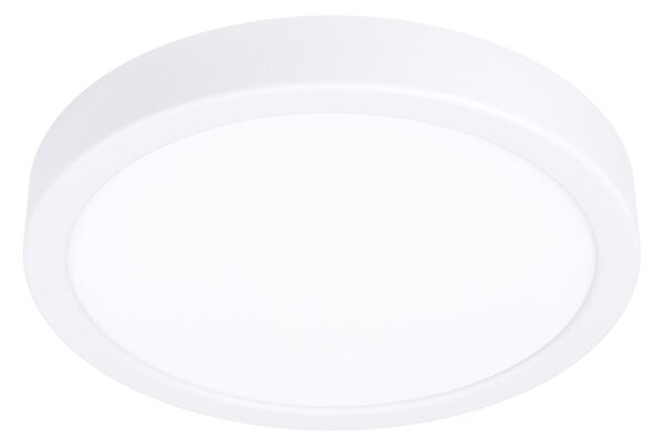Plafoniera Esterno Contemp Argolis 2 Acciaio Bianco Policarbonato Led D28,5Cm
