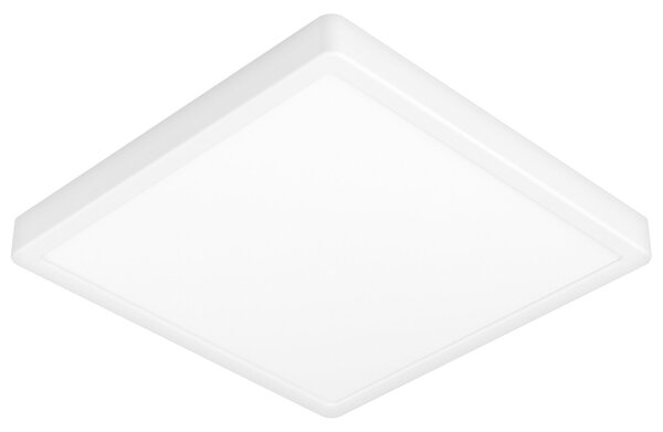 Plafoniera Esterno Contemporaneo Argolis 2 Acciaio Bianco Policarbonato Led