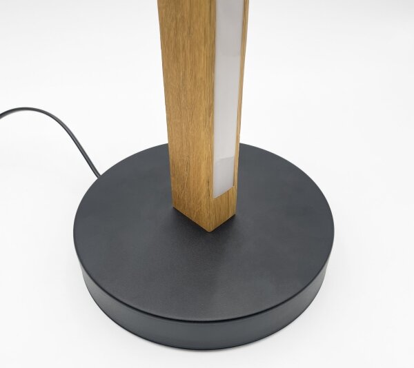 Lampada da terra LED VERDE LED/18W/230V 3000K rovere/nero