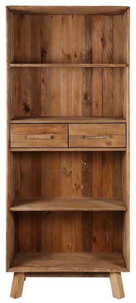 Libreria 2 ripiani e 2 cassetti - LM-NEB-BIB4N