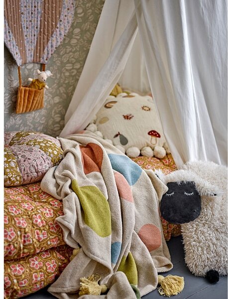 Coperta per bambini color crema 130x160 cm Clennie – Bloomingville Mini