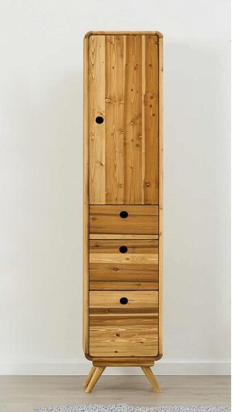 Colonna bagno 1 anta e 3 cassetti - LM-CA01
