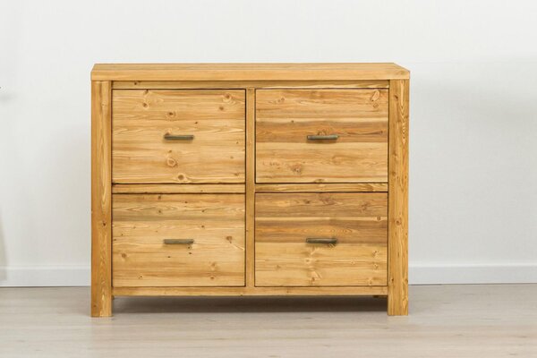 Base credenza 1 anta e 2 cassetti – LM-ND05