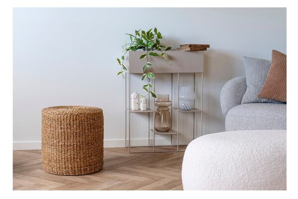 Sgabello in corda in colore naturale Rivera - House Nordic