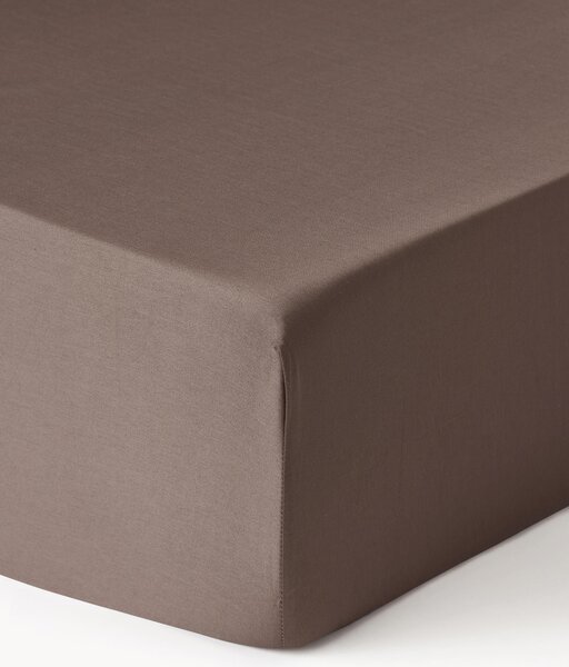 Lenzuolo con angoli in raso di cotone Comfort
