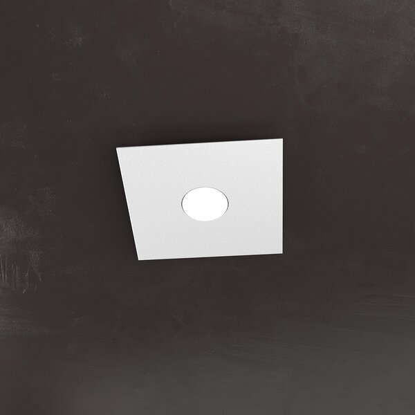 Applique Moderna Eccentric Metallo Grigio 1 Luce Gx53