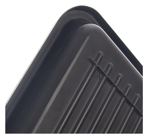 Scolapiatti a due livelli in metallo nero 42,5x32 cm Radka - Orion