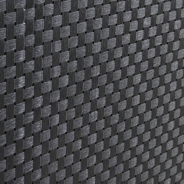 Tavolino da esterno grigio in rattan 56x56 cm - Juinsa