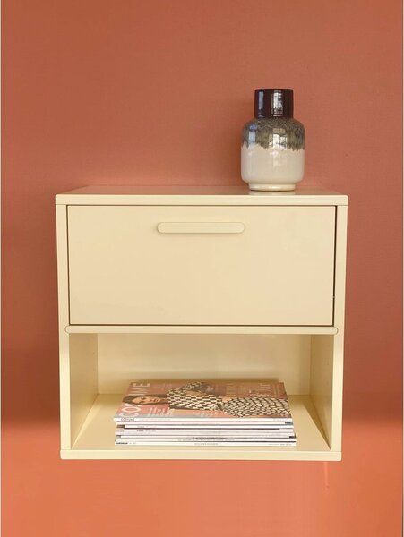 Comodino da parete giallo chiaro Keep by Hammel - Hammel Furniture