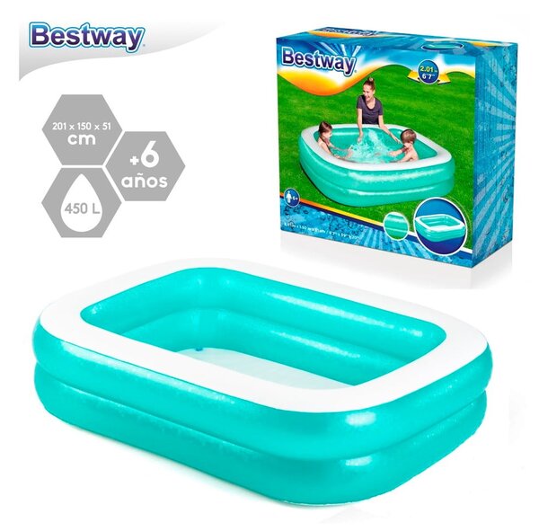 Piscina per bambini 201x150x51 cm - Bestway