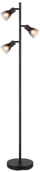 Globo 54312-3S - Lampada con piedistallo SATELLA 3xE14/25W/230V nero