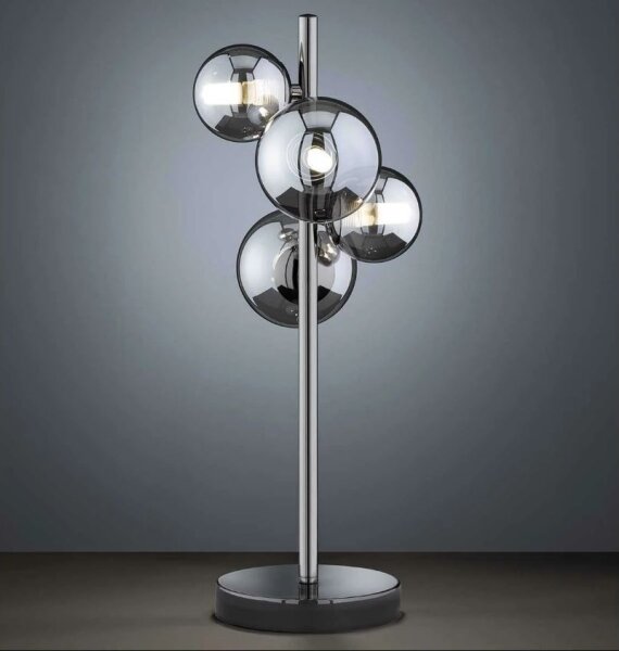 Wofi 8014.04.24.9000 - Lampada da tavolo LED 4xG9/3W/230V nero