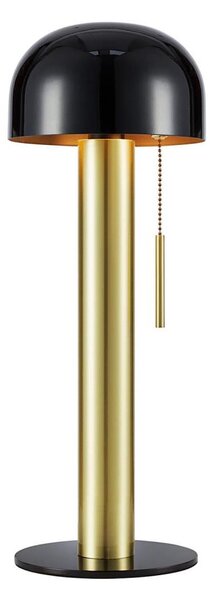 Markslöjd 108576 - Lampada da tavolo COSTA 2xG9/18W/230V nero/oro