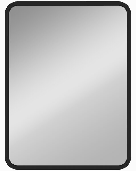 HOMCOM Specchio da Parete Rettangolare, Cornice in Metallo, 40.5x30 cm, per Soggiorno, Ingresso, Camera da Letto, Nero | Aosom Italy