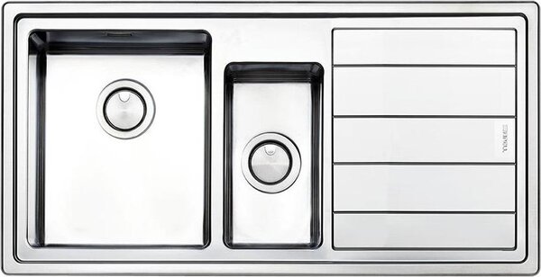 Apell LNP1002ILBC Lavello ad incasso Rettangolare Acciaio inossidabile