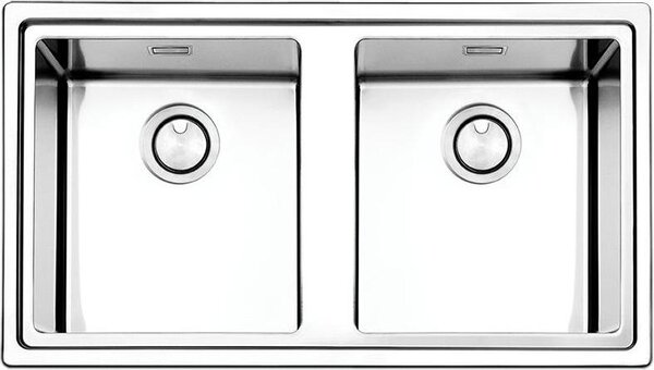 Apell Linear Plus LNP862IBC Lavello montato su piano Rettangolare Inox