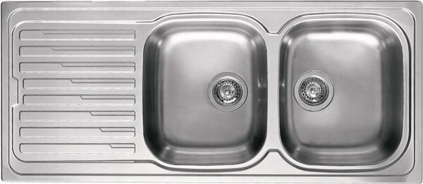 Elleci Sky 500 Lavello montato su piano Rettangolare Acciaio inox