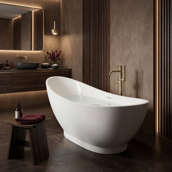 Vasca da bagno freestanding Rea Sorento 180