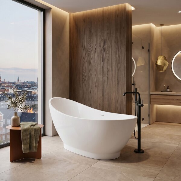 Vasca da bagno freestanding Rea Sorento 180