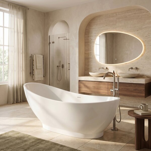 Vasca da bagno freestanding Rea Sorento 180