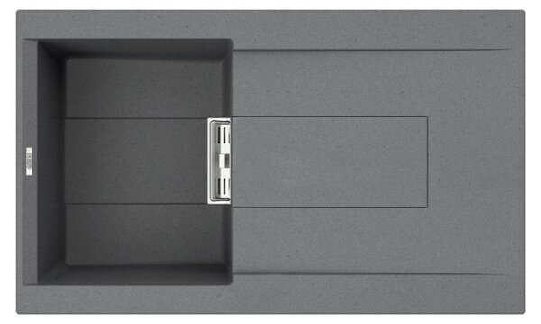Elleci Smart 400 M73 Lavello montato su piano Rettangolare Metaltek