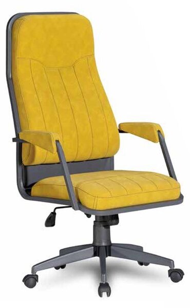 Sedia da ufficio Sedia direzionale Sedia da ufficio Sedia girevole Giallo Soggiorno