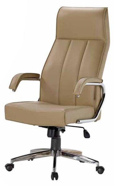 Poltrona da ufficio beige poltrona da salotto poltrona direzionale ufficio sedia girevole