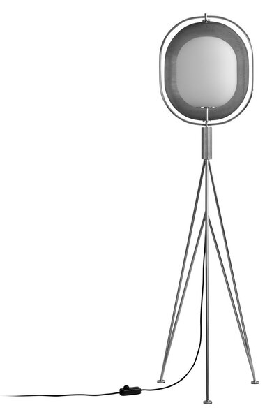 Lampada da terra 101 COPENHAGEN, Pearl, dimmerabile, Metallizzato, Soggiorno, Alluminio, Design