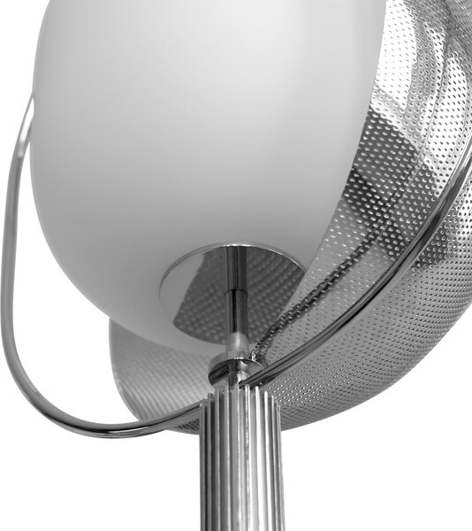 Lampada da terra 101 COPENHAGEN, Pearl, dimmerabile, Metallizzato, Soggiorno, Alluminio, Design