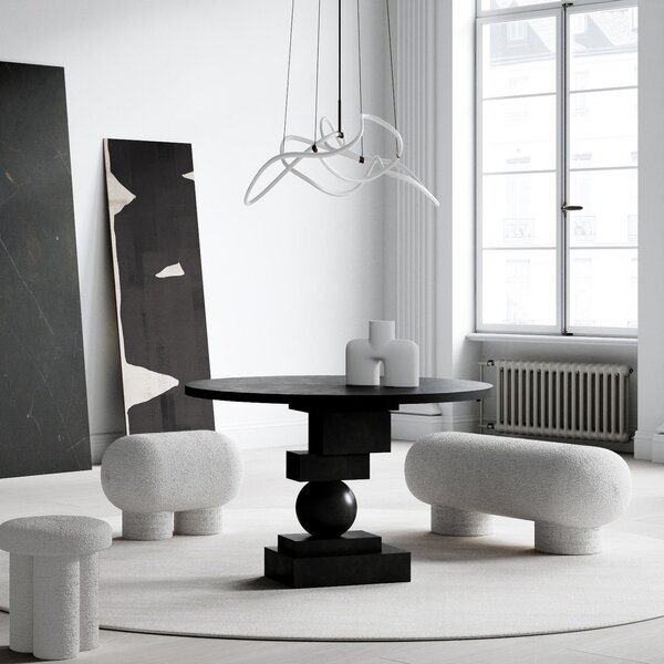 Lampada a sospensione 101 COPENHAGEN, Ghost, dimmerabile, Bianco, Soggiorno, Alluminio, Design
