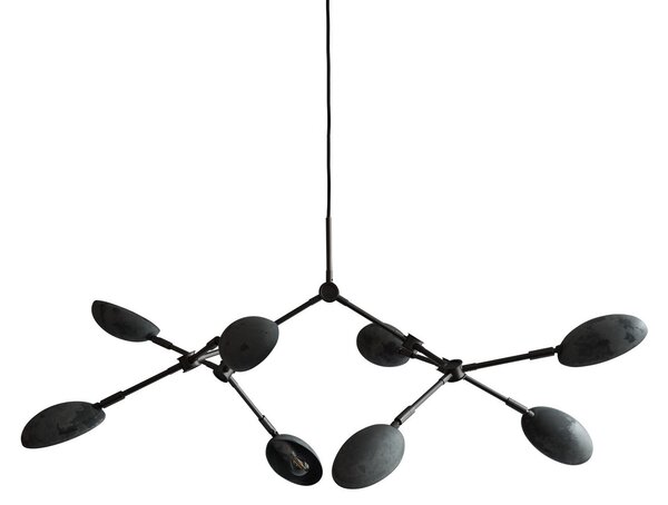Lampadari 101 COPENHAGEN, Drop, Grigio, Corridoio, Alluminio, Design