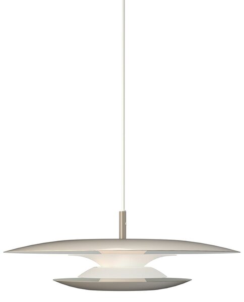 Lampada a sospensione Belid, Eclipse, dimmerabile, Grigio, Soggiorno, Metallo, Design