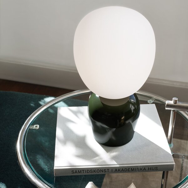 Lampade da tavolo Belid, Buddy, Verde, Soggiorno, Vetro, Design