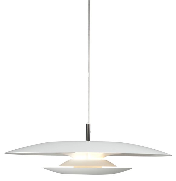 Lampada a sospensione Belid, Eclipse, dimmerabile, Bianco, Soggiorno, Metallo, Design