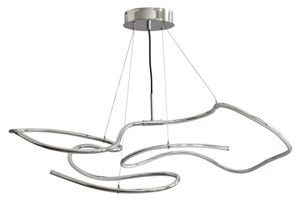 Lampada a sospensione 101 COPENHAGEN, Ghost, dimmerabile, Metallizzato, Soggiorno, Alluminio, Design