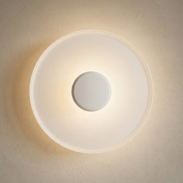 Applique da parete Vibia, Top, dimmerabile, Bianco, Soggiorno, Metallo, Moderno