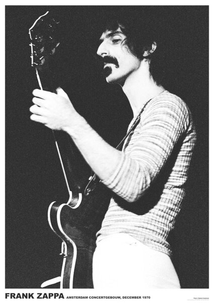 Posters, Stampe Frank Zappa - Amsterdam 70