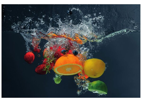 Carta da parati – Frutta nell'acqua