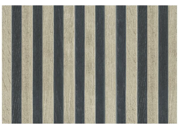 Carta da parati – Imitazione legno con tocco vintage