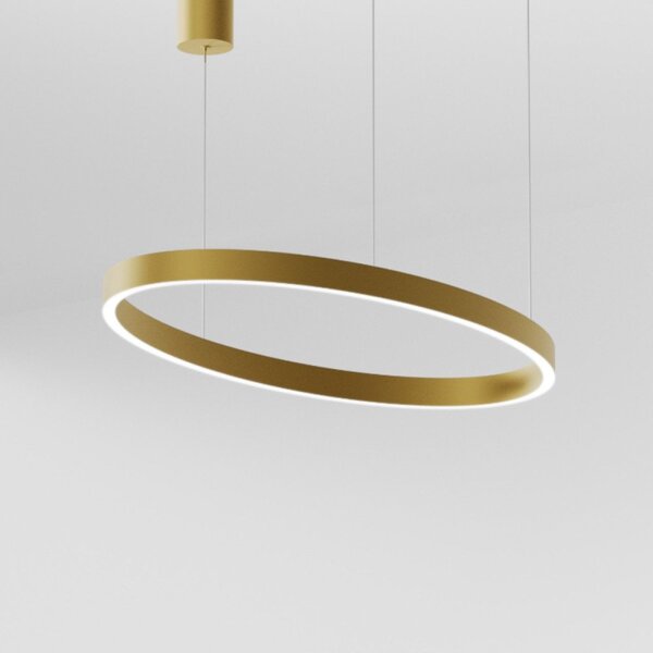 Lampadario classico gea luce criseide s1p ovale fcrso8o led oro alluminio silicone - Gea Luce