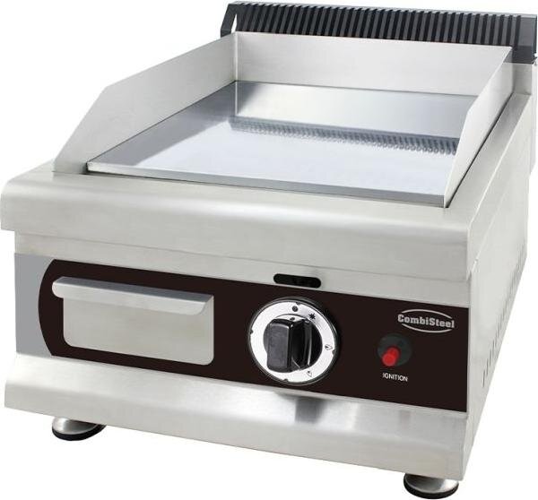 Piastra per griglia a gas Combisteel con kit di conversione in acciaio inox incluso