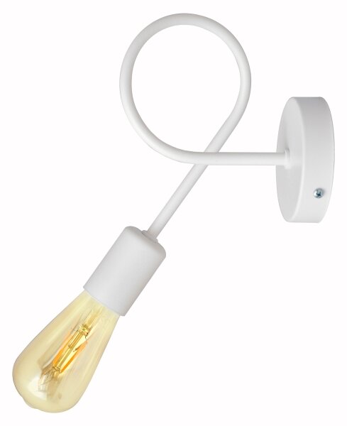 Lampada da parete OXFORD 1xE27/15W/230V bianca