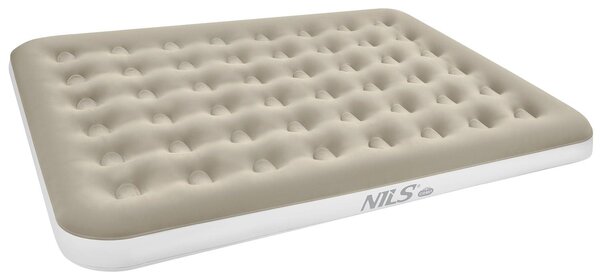 Materasso da campeggio, 203x152x22 cm, beige