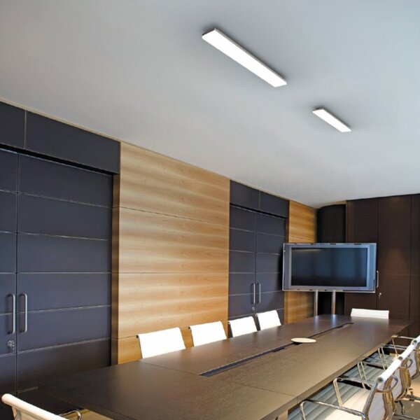 Plafoniera moderna gea led gpl421+gki421p led ip54 termoplastico - Gea Led